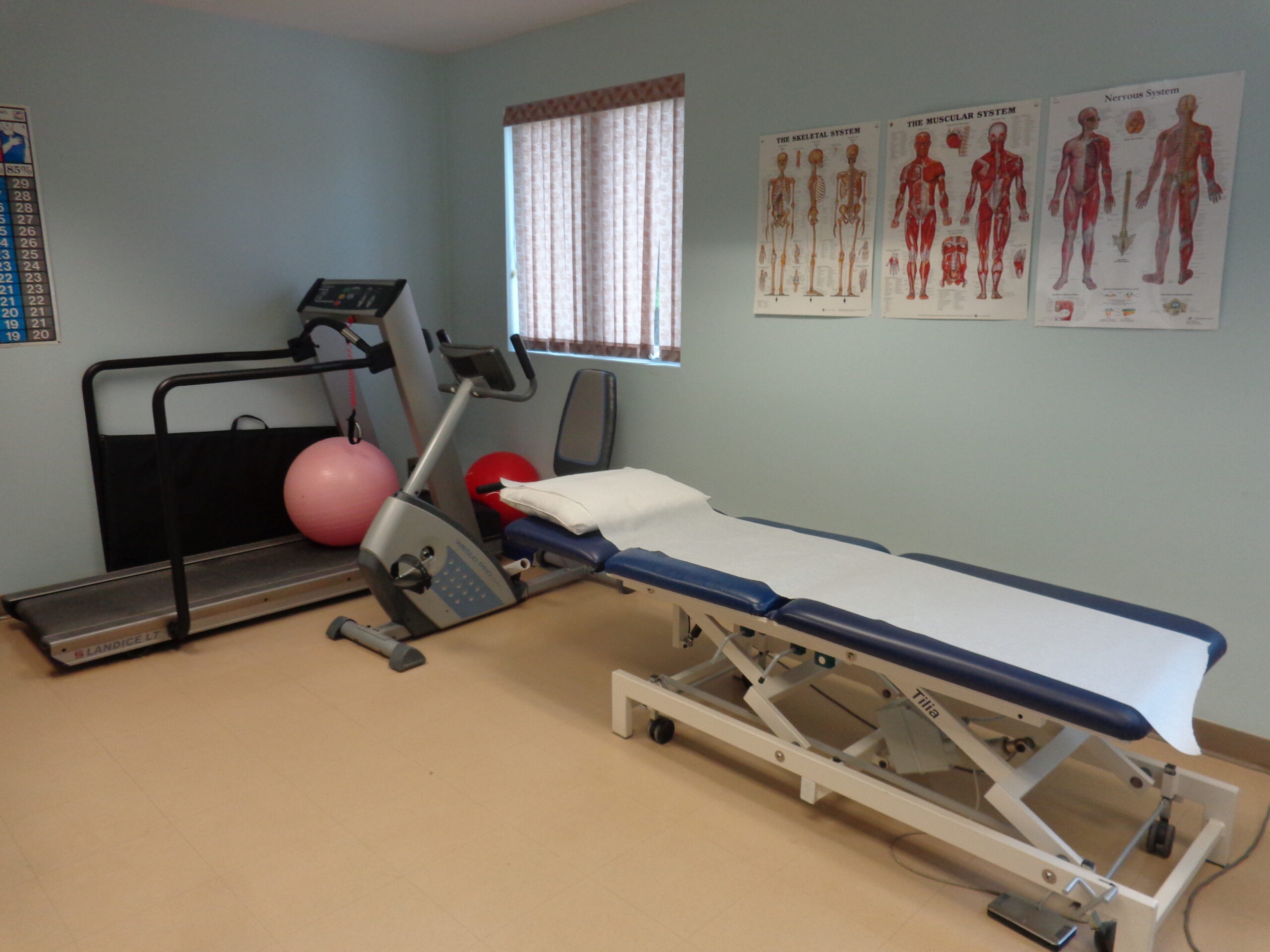 physio treatment room